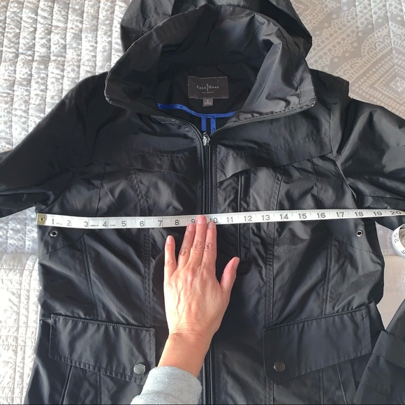 Cole Haan rain jacket blue small - Picture 8 of 9